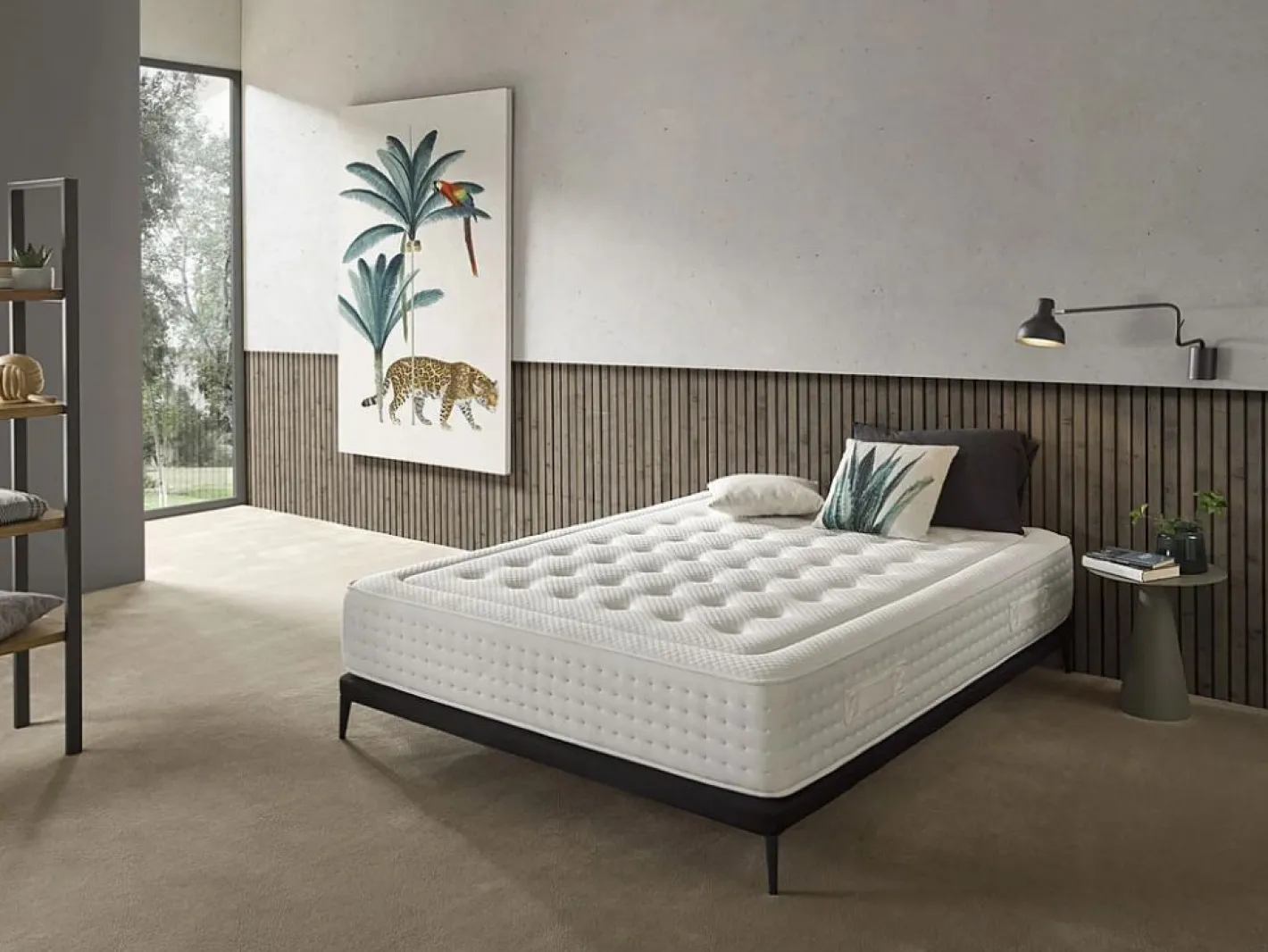 Colchones - 180X200Cm|Colchón Muelles Ensacados NATUR Premium Visco 30cm 180x200 cm
