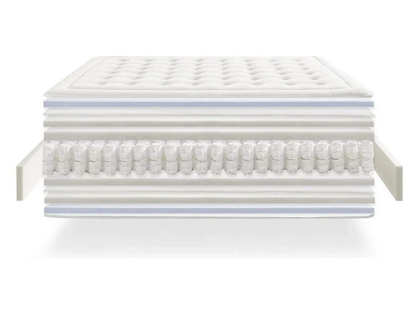 Colchón Muelles Ensacados|Colchón Muelles Ensacados NATUR Premium Visco 30cm 150x190 cm