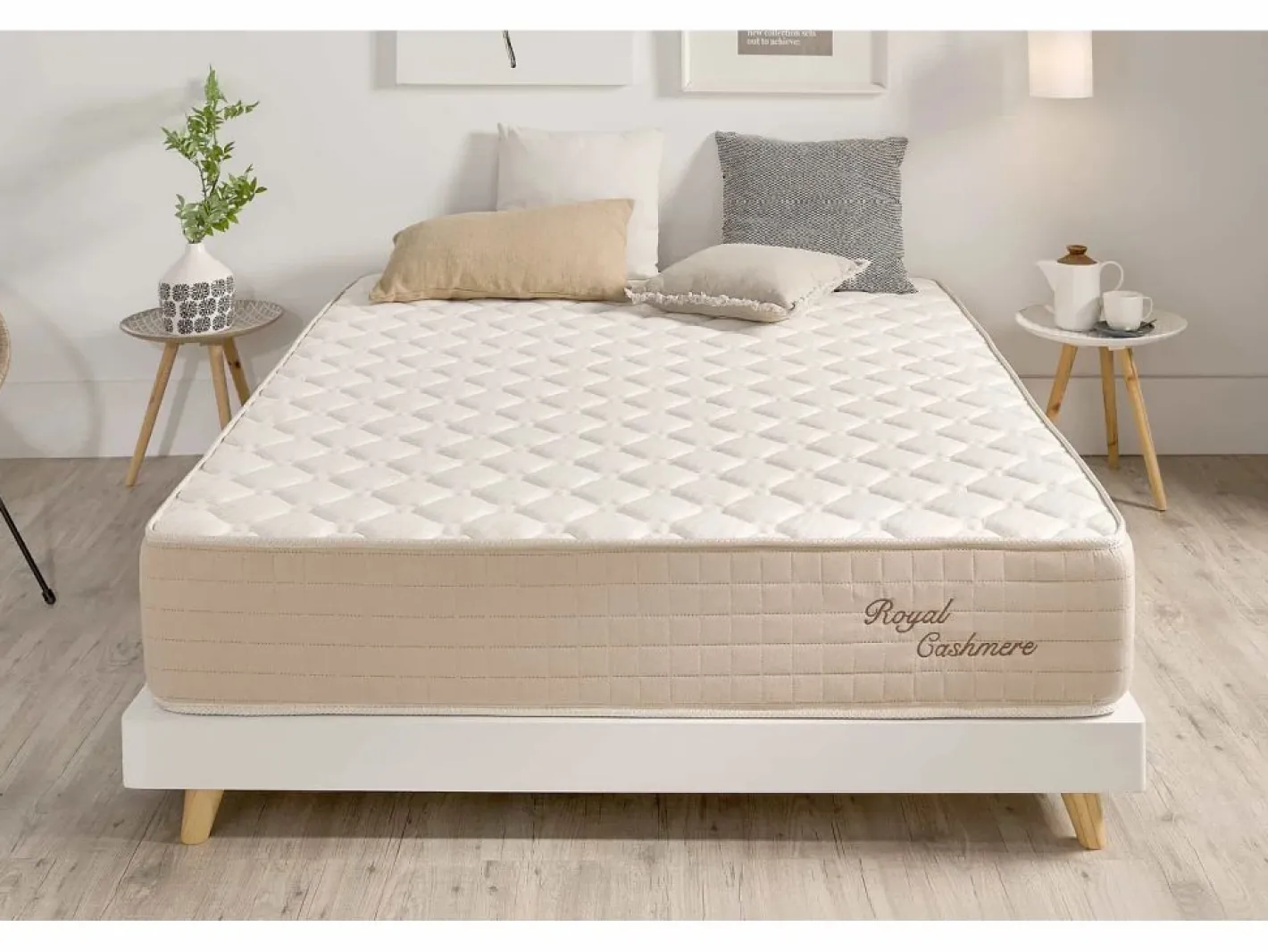 Moonia Colchones - 90X190Cm|Colchón Royal Cashmere - 90x190 cm