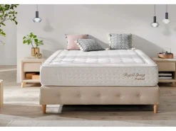 Moonia Colchón Látex|Colchón Royal Spring Premier en Latex HR 30 - 135x200 cm
