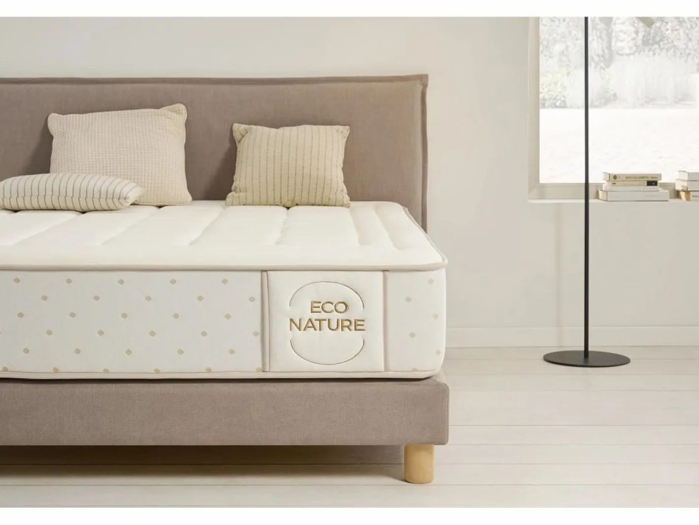 Moonia Colchón Viscoelástica Eco Nature Memory Foam, 140x190 cm - Sale