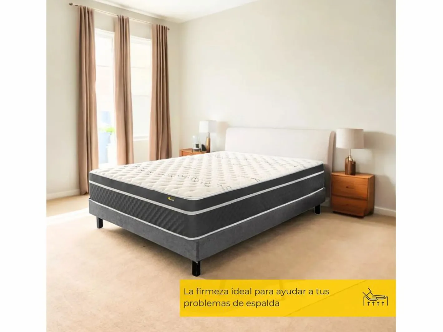 Colchón Viscoelástico 30cm Magnum Sleep | 150x190 | Confort hotelero | Firmeza Alta Best
