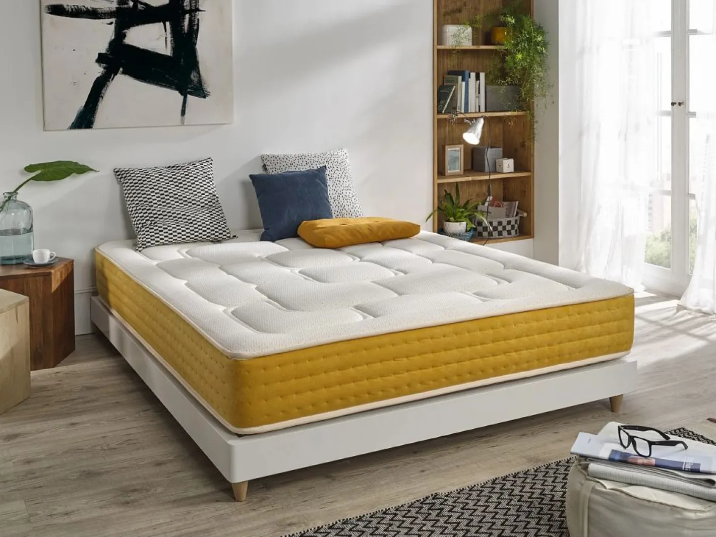 Colchón Viscoelástico Elite Gold H21 140x190 Altura 21cm ±2^Eccox New
