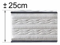 Colchón Viscoelástico 90x190 Especial Cama Principal, Todos los Tamaños | Altura 25cm^Dagostino Home Best