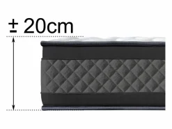 Colchón Viscoelástico 180x200 Especial Cama Principal, Todos los Tamaños | Altura 20cm^Dagostino Home Clearance