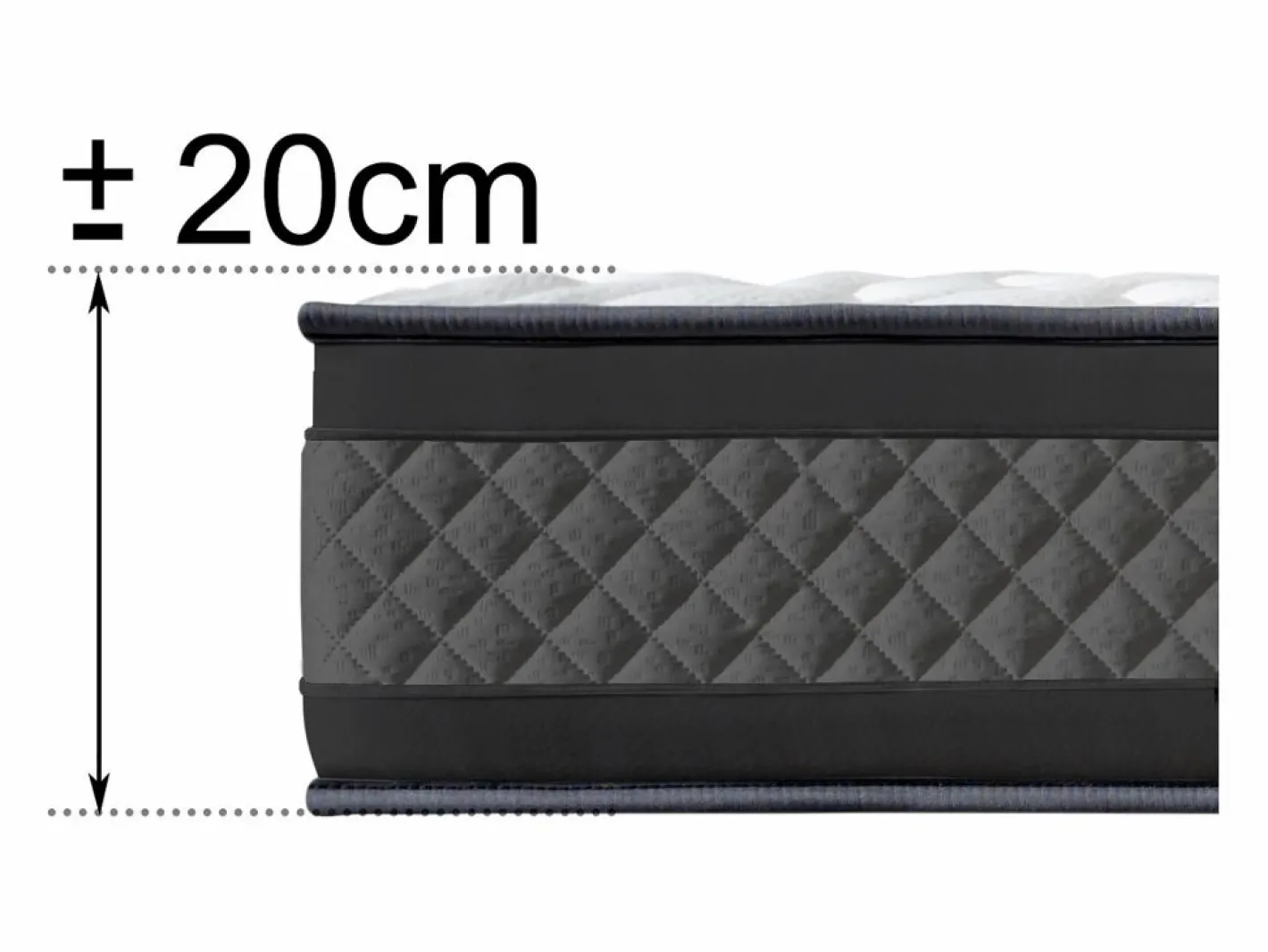 Dagostino Home Colchón Viscoelástico 160x200 Especial Cama Principal, Todos los Tamaños | Altura 20cm Hot