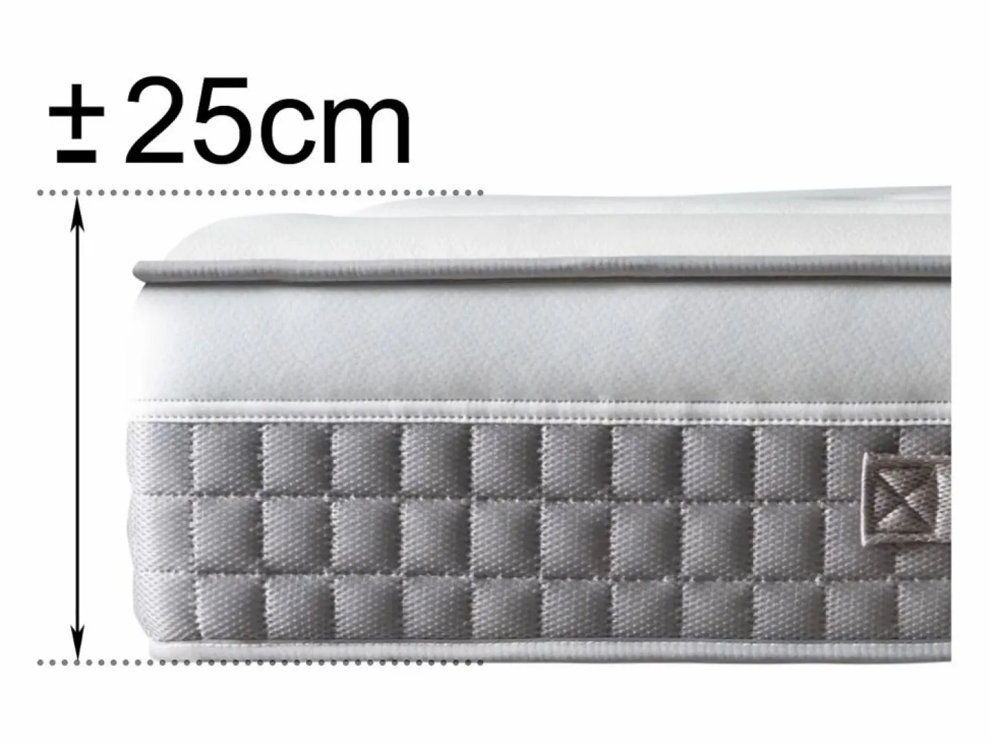 Colchón Viscoelástico 180x200 Especial Cama Principal, Todos los Tamaños | Altura 25cm^Dagostino Home Hot