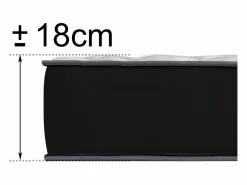 Dagostino Home Colchón Viscoelástico 180x200 Especial Cama Principal, Todos los Tamaños | Altura 18cm New