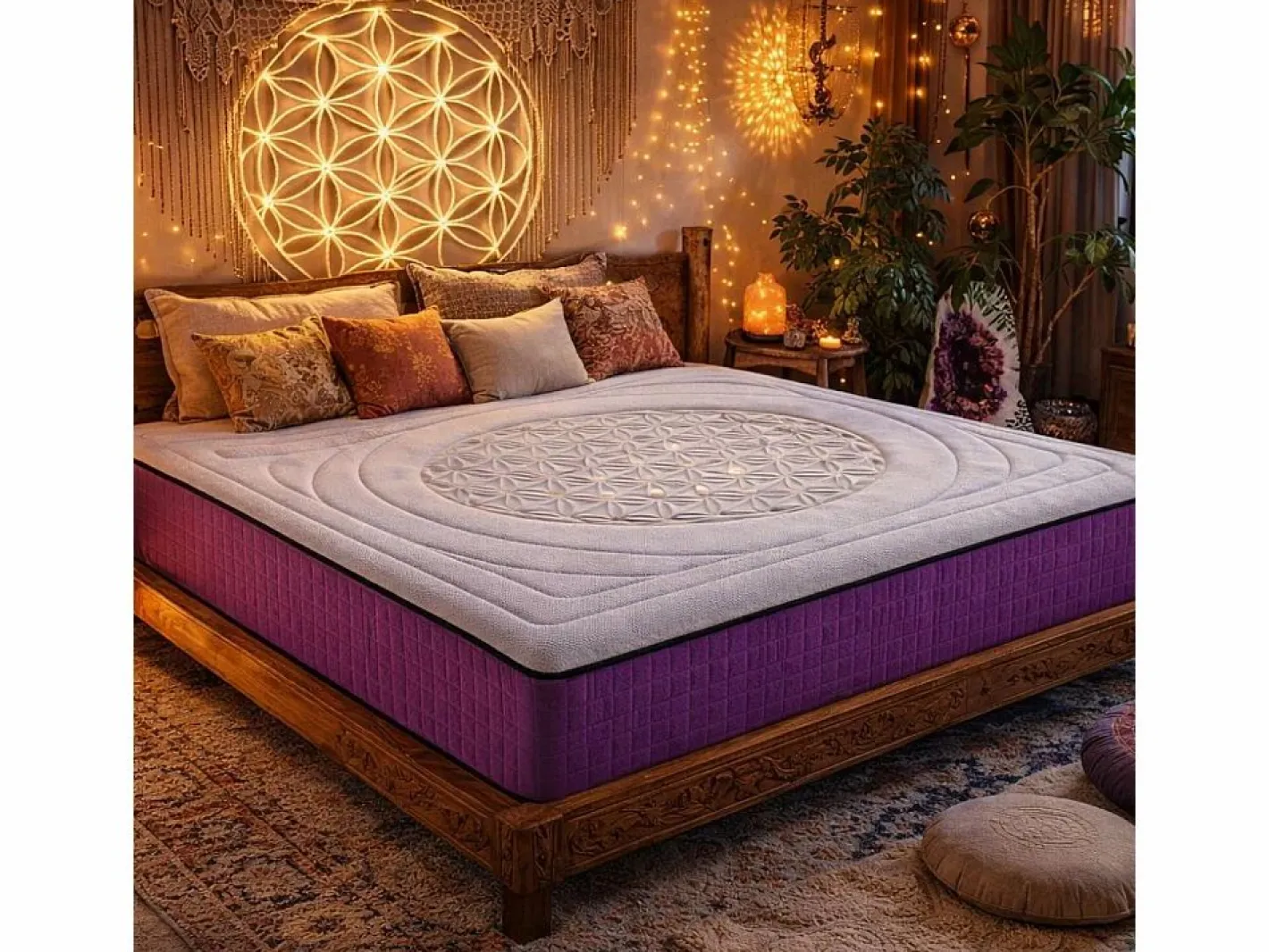 Dagostino Home Colchón 140x190 ANATÓMICO PREMIUM Visco | Alto 30cm | Firmeza Alta Hot