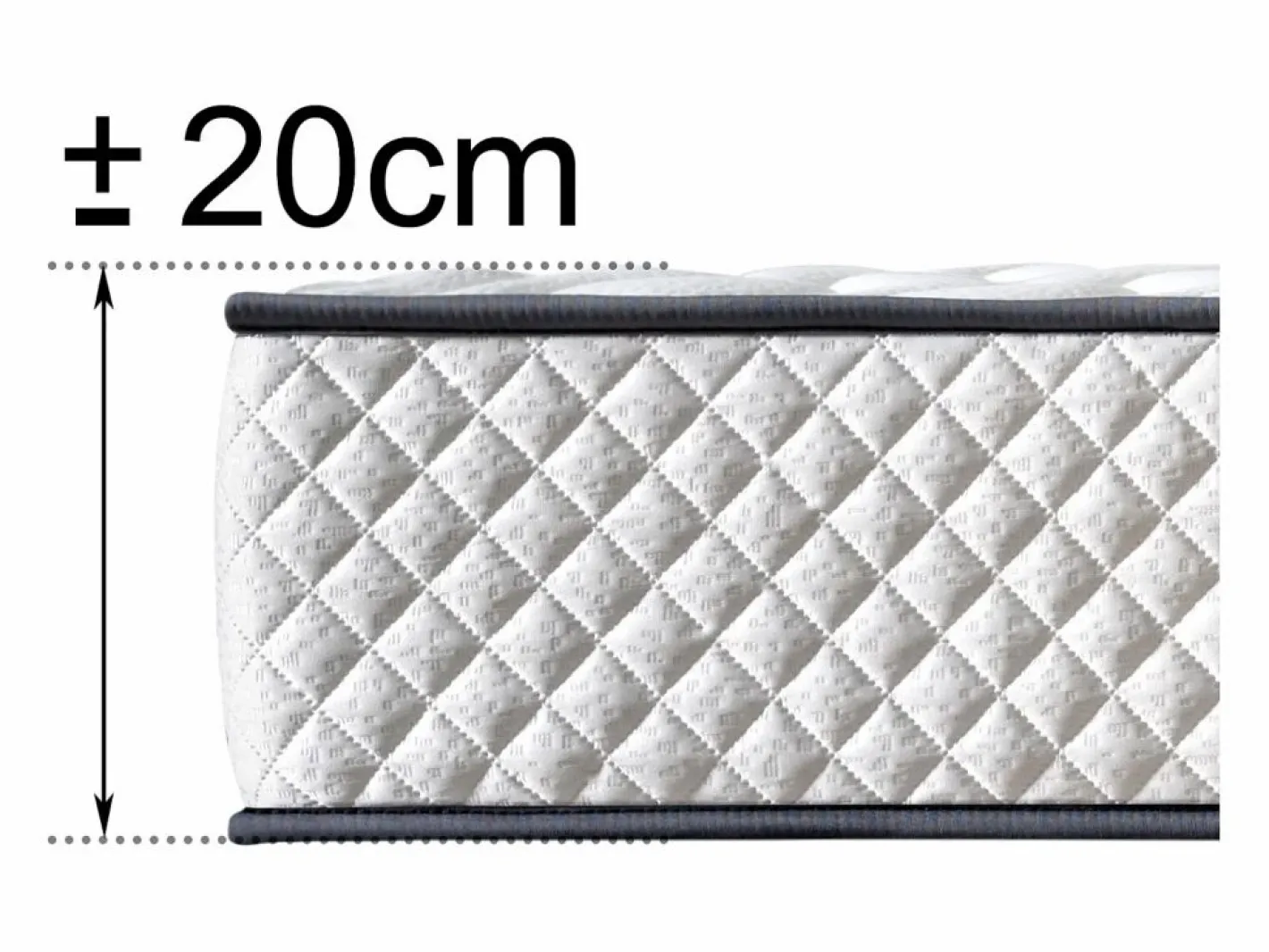 Dagostino Home Colchón 140x200 ANATÓMICO PREMIUM Visco | Alto 20cm | Firmeza Alta Clearance