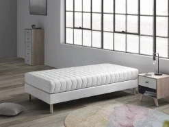Colchón 80X160 CAMA INFANTIL Altura 18 CM TODRA VISCO Viscoelástica,desenfundable, ideal para camas nido y tipo Montessori^ Discount