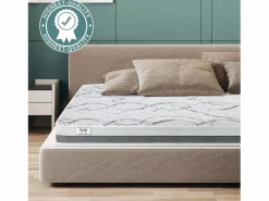 Colchón 140x190 Premium Quality | Memory Ortopédico | Altura 16 cm | Made in Italy^The White Stone Best