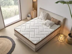 Eccox Colchón Relax|Colchón 150x200 Visco 25 cm +/-2 REAL BIO CONFORT.
