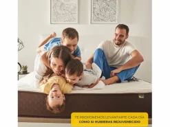 Colchones - 180X200Cm|Colchón 180x180, Viscoelástico Alta Firmerza Descansin, Ideal para Personas con Dolores de Espalda, Premium, Tejido Transpirable y Antiacaros