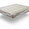 Shaula Colchon con latex 90X190 ORGANIC NATURA, Altura 25 CM | Espuma HR| 100% Algodon y lino Outlet