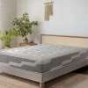 Shaula Colchon natural muelles ensacados 150X200 ORGANIC NATURA, Altura 25 CM, 100% Algodon y lino Discount