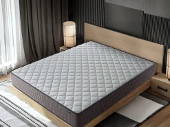 Colchon 120X190 LOIRA, Altura 23 CM, Espuma Adaptable, Ergonómico. Firmeza Equilibrada^