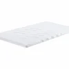 Colchoncillo 90x190 cm grosor 5,3 cm espuma viscoelástica, funda stretch desenfundable, base antideslizante - PLUME^SENHO Clearance
