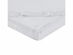 Colchoncillo 90x190 cm grosor 5,3 cm espuma viscoelástica, funda stretch desenfundable, base antideslizante - PLUME^SENHO Clearance