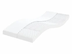 Colchones de espuma 2 uds 7 zonas dureza 20ILD blanco 90x190 cm ES257823 Clearance