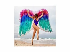 Intex Colchoneta Hinchable Alas de ángel (251 X 160 cm) Blanco New