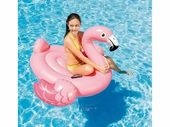 Colchoneta hinchable isla Flamingo 218x211x136cm^Intex Clearance