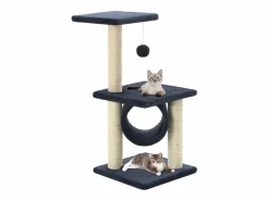 Garden Furniture Colen Rascador para gatos con poste de sisal 65 cm oscuro Azul Outlet