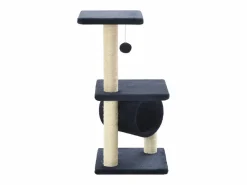 Garden Furniture Colen Rascador para gatos con poste de sisal 65 cm oscuro Azul Outlet