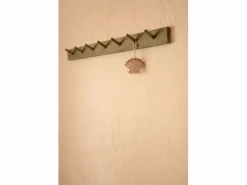 DECOWOOD Perchero|Colgador de pared de madera maciza en tono de 61x5cm - KATE -