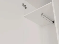 columna de almacenamiento para cama abatible con espejo huecos y armario - MOVELINO^Vente-unique Outlet