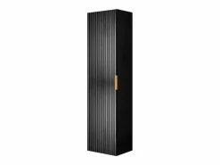 Columna De Baño|Columna de baño estriada FLOW 136 cm negra