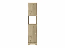 Columna de baño Ibis en Melamina con 2 puertas y 1 estante , 172.21 cm X 36.32 cm X 40.64 cm ,^TuHome Outlet