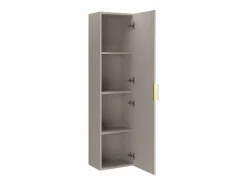 Columna de baño suspendida estriada, color , 3 estantes, Al140 cm, ZEVARA^Vente-unique Outlet
