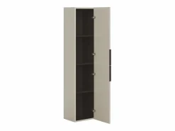 Vente-unique Columna de baño suspendida estriada - Color - Alt.160 cm - DALIKO Beige