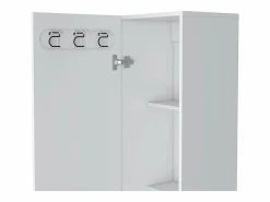 Columna de baño Vintro en melamina con 4 estantes y 1 puerta , , 180 cm X 40 cm X 31.3 cm^TuHome Online