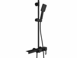 Columna de ducha de aluminio - mate - H126 x L40 x P35,5 cm - JIZEO^Shower & Design Online