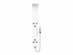 Columna de ducha hidromasaje - Blanca - 20 x 140 cm - ROANA^Shower & Design Best