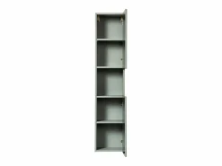 Columna de pared 2 puertas 1 compartimiento Jade y Madera^Petits-Meubles