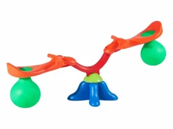 Columpio|Columpio Balancín SucceBuy, Capacidad de Carga de 24,9 kg por Asiento, Equipo de Juego Exterior Rebotador, para 2 Niños de 3 Años en Adelante