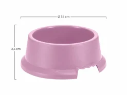 7H SEVEN HOUSE Comedero para Perros y Gatos LUNA en Varios Colores 7house Rosa Hot