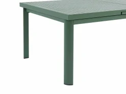 Comedor de jardín aluminio mesa extensible 180/240 y 6 sillones - - NAURU^MYLIA Clearance