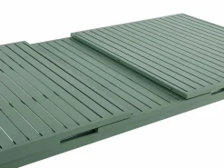 MYLIA Comedores De Jardín|Comedor de jardín aluminio mesa extensible 180/240 y 8 sillones - - NAURU