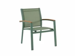 MYLIA Comedores De Jardín|Comedor de jardín aluminio mesa extensible 180/240 y 8 sillones - - NAURU