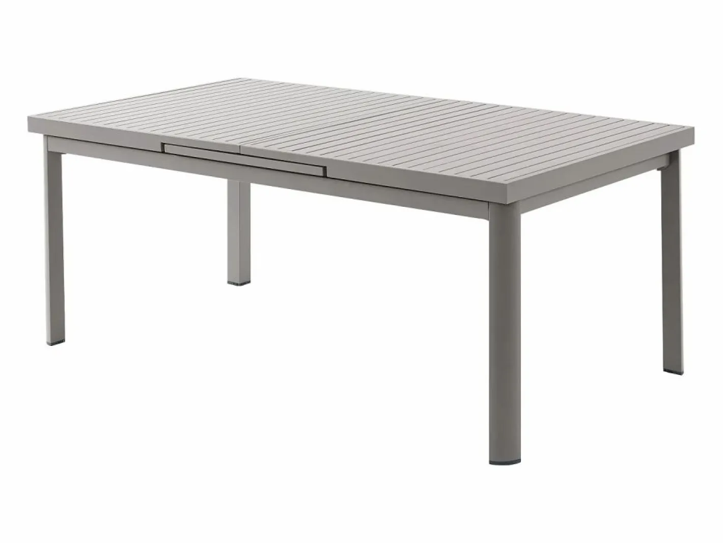 MYLIA Comedores De Jardín|Comedor de jardín de aluminio con mesa extensible 180/240 y 6 sillas - NAURU de