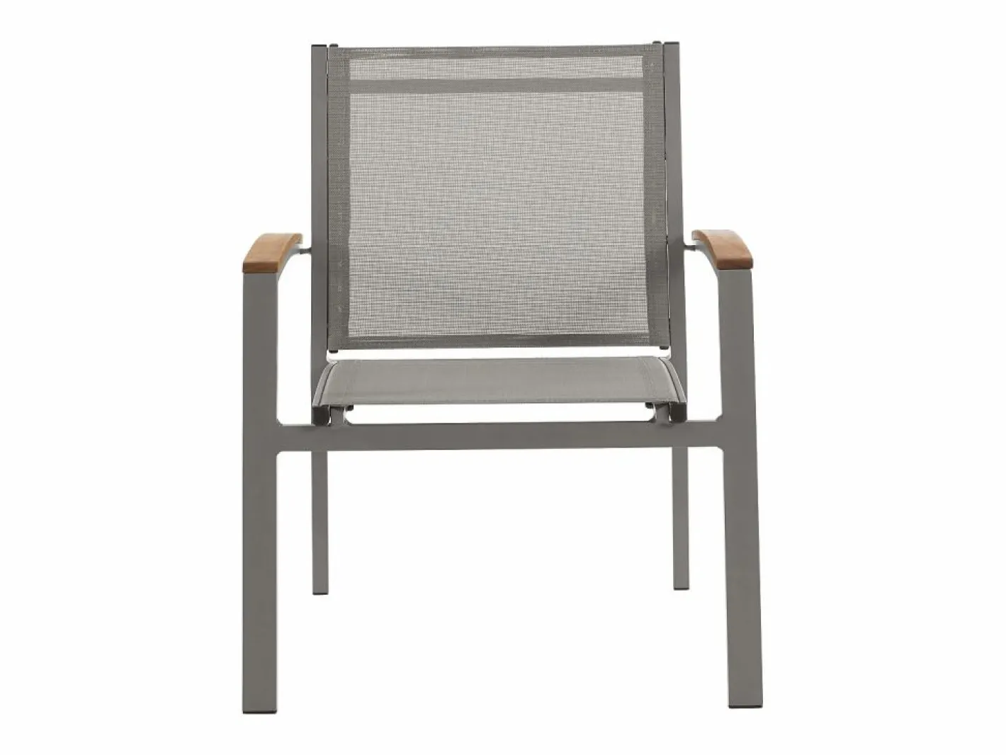 MYLIA Comedores De Jardín|Comedor de jardín de aluminio con mesa extensible 180/240 y 6 sillas - NAURU de