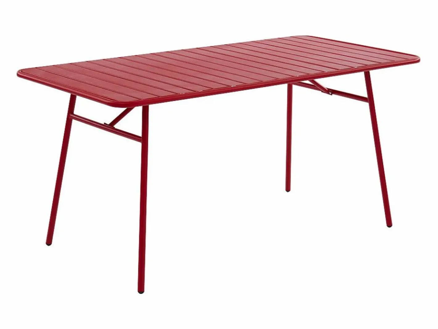 Comedor de jardín de metal 1 mesa, 6 sillones - MIRMANDE^MYLIA New