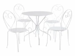 MYLIA Comedores De Jardín|Comedor jardin estilo hierro forjado - - GUERMANTES