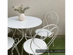 MYLIA Comedores De Jardín|Comedor jardin estilo hierro forjado - - GUERMANTES