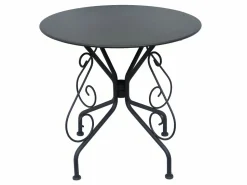 Comedor jardin estilo hierro forjado antracita - GUERMANTES^MYLIA Online