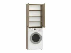 COMO - Mueble para lavadora de estilo moderno - 183x64x30 - 2 puertas+4 baldas^TOPESHOP Best